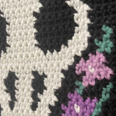 Le crâne aux fleurs